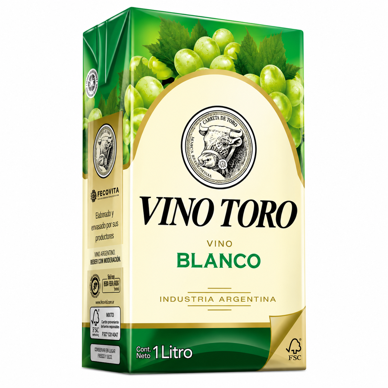Toro Tetra (Blanco)