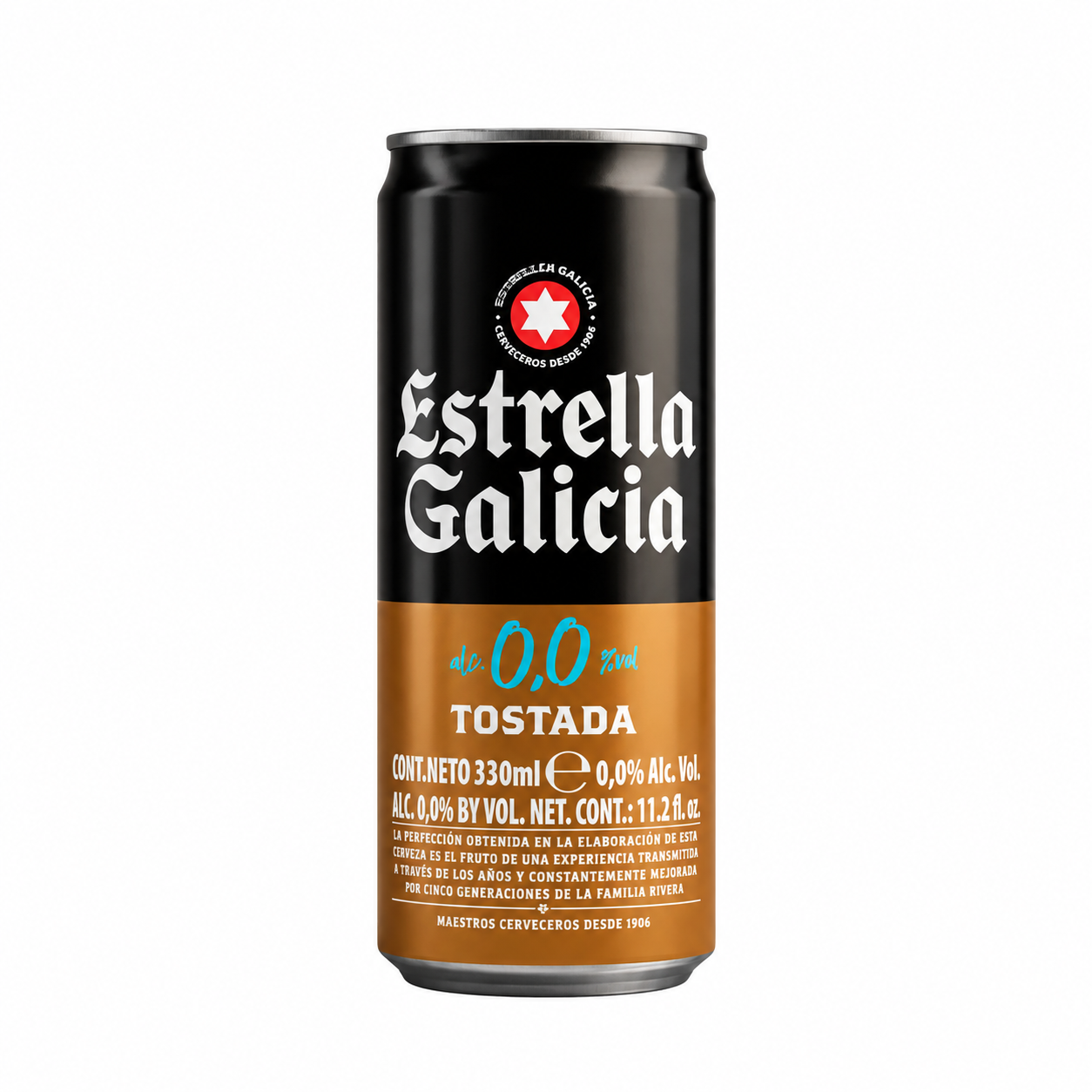 Estrella Galicia 0% Alcohol - (473ml)