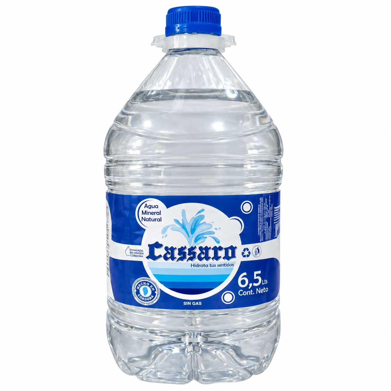 Bidón de Agua  Cassaro (6L)