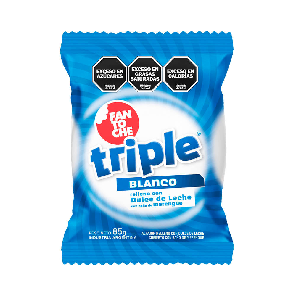 Fantoche Triple - Blanco