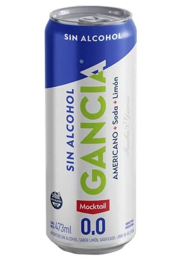 Gancia Cero - Lata (473ml) — foto 2