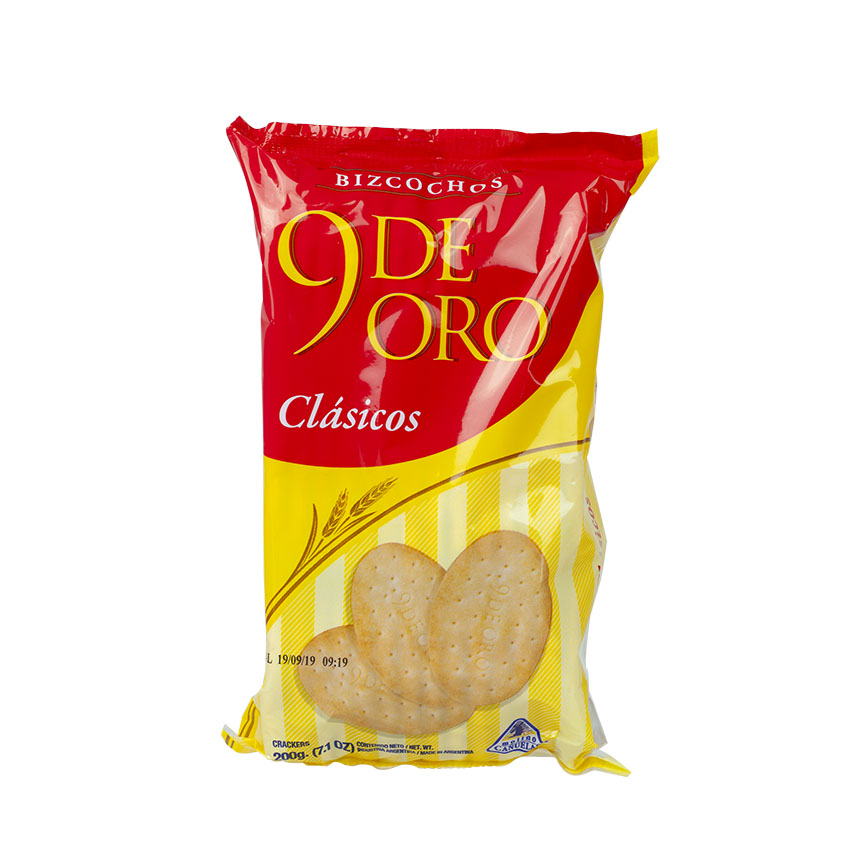 9 de Oro (paquetes de 200g)