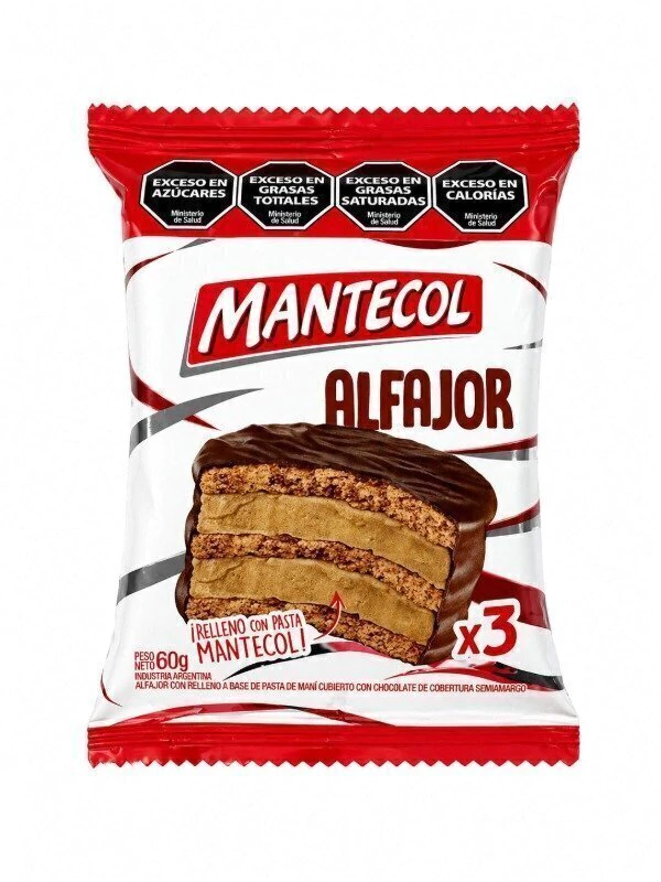 Alfajor Mantecol - Triple