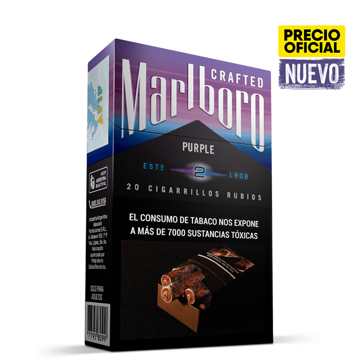 Marlboro Crafted Purple - (20)
