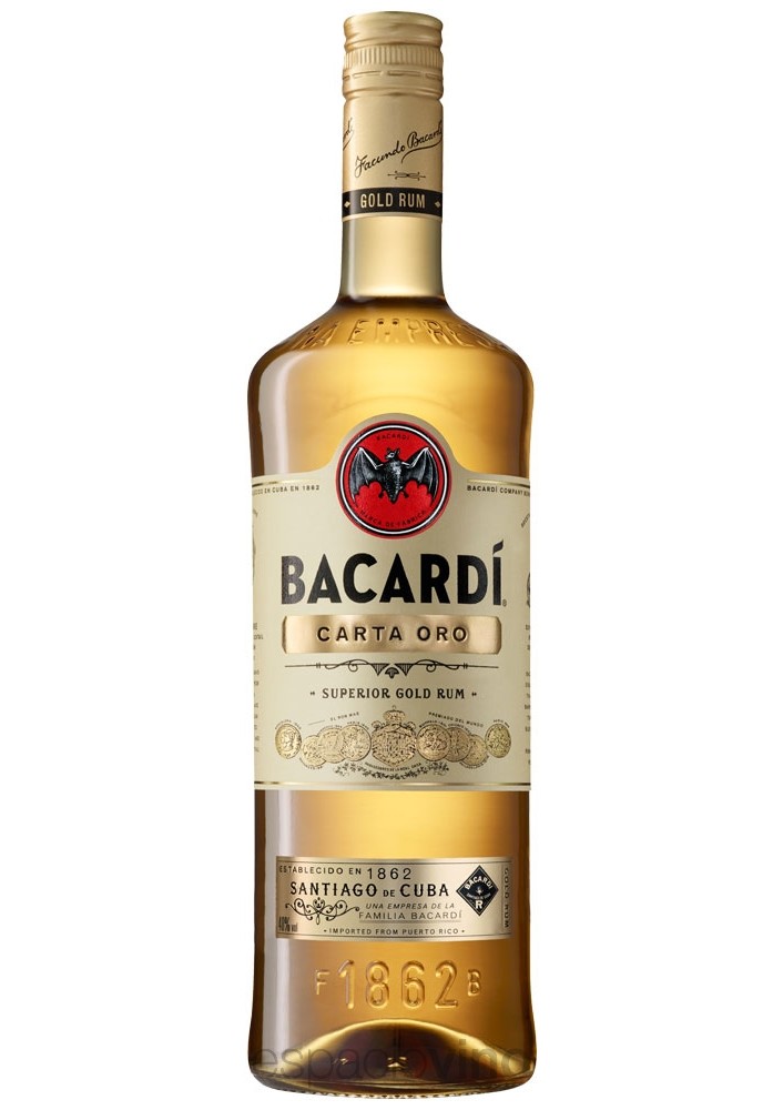Ron Bacardi - Carta dorada